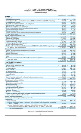 xcel energy 7_17XCEL10QQ32006