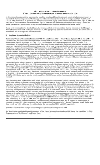 xcel energy 7_17XCEL10QQ32006