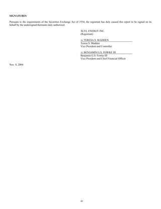 xcel energy 10q_3q04b