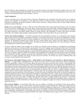 xcel energy 10q_2q04