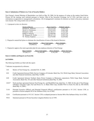 xcel energy 10q_2q04