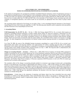 xcel energy 10q_2q04