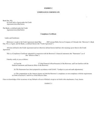 xcel energy 10q 2q03_util