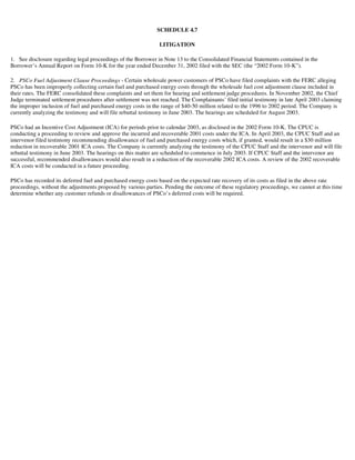 xcel energy 10q 2q03_util