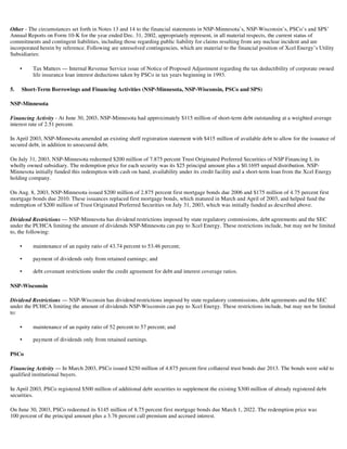 xcel energy 10q 2q03_util