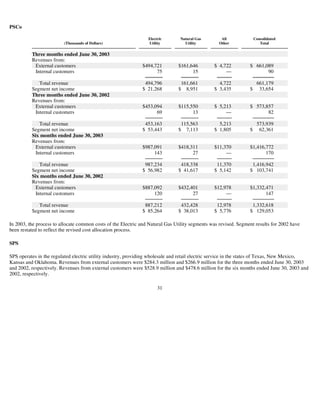 xcel energy 10q 2q03_util