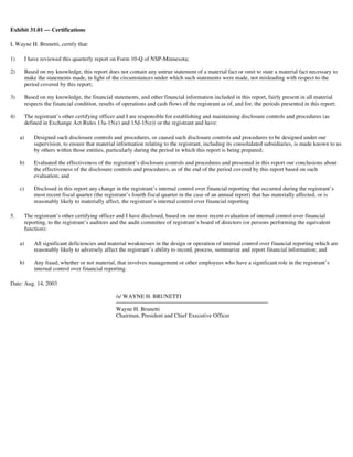 xcel energy 10q 2q03_util