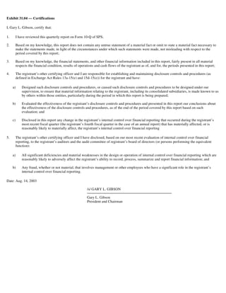 xcel energy 10q 2q03_util