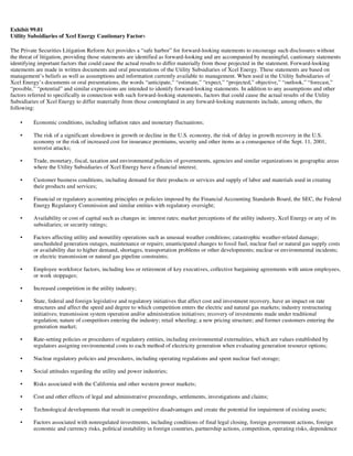 xcel energy 10q 2q03_util