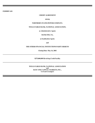 xcel energy 10q 2q03_util