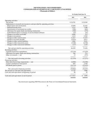xcel energy 10q 2q03_util