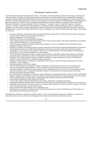 xcel energy NSPM_Q305_10Q