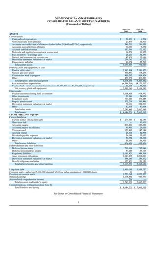 xcel energy NSPM_Q305_10Q