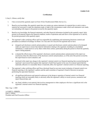 xcel energy SPS_Q2_10Q