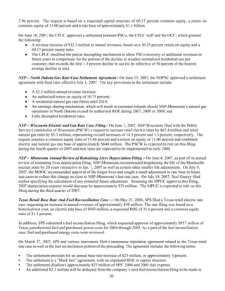 xcel energy 2007_Q2_Earnings_Release