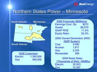 xcel energy 8_16_2007KohlerPresentation8172007SEC