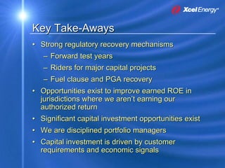 xcel energy 8_16_2007KohlerPresentation8172007SEC