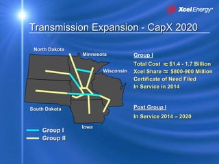 xcel energy 8_16_2007KohlerPresentation8172007SEC