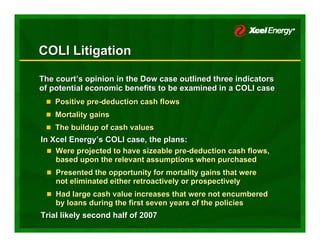 xcel energy  5_25CanadianPresentation2007