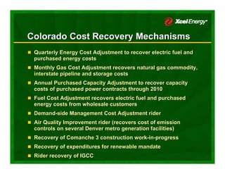 xcel energy  5_25CanadianPresentation2007