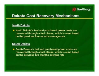 xcel energy  5_25CanadianPresentation2007