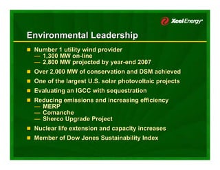 xcel energy  5_25CanadianPresentation2007