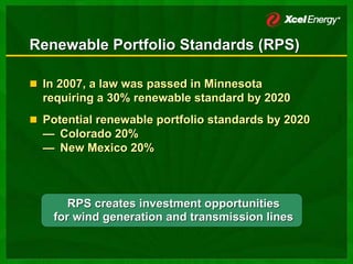 xcel energy  3_19_2007MidwestInvMtgsSECMarch2007