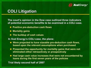 xcel energy  3_19_2007MidwestInvMtgsSECMarch2007