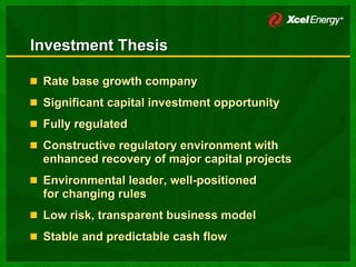 xcel energy  3_19_2007MidwestInvMtgsSECMarch2007
