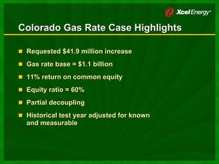 xcel energy  3_19_2007MidwestInvMtgsSECMarch2007