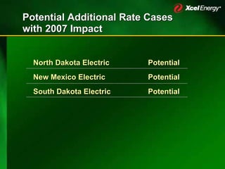 xcel energy 12_6XcelUtilityWeekSECwAppendix12062006
