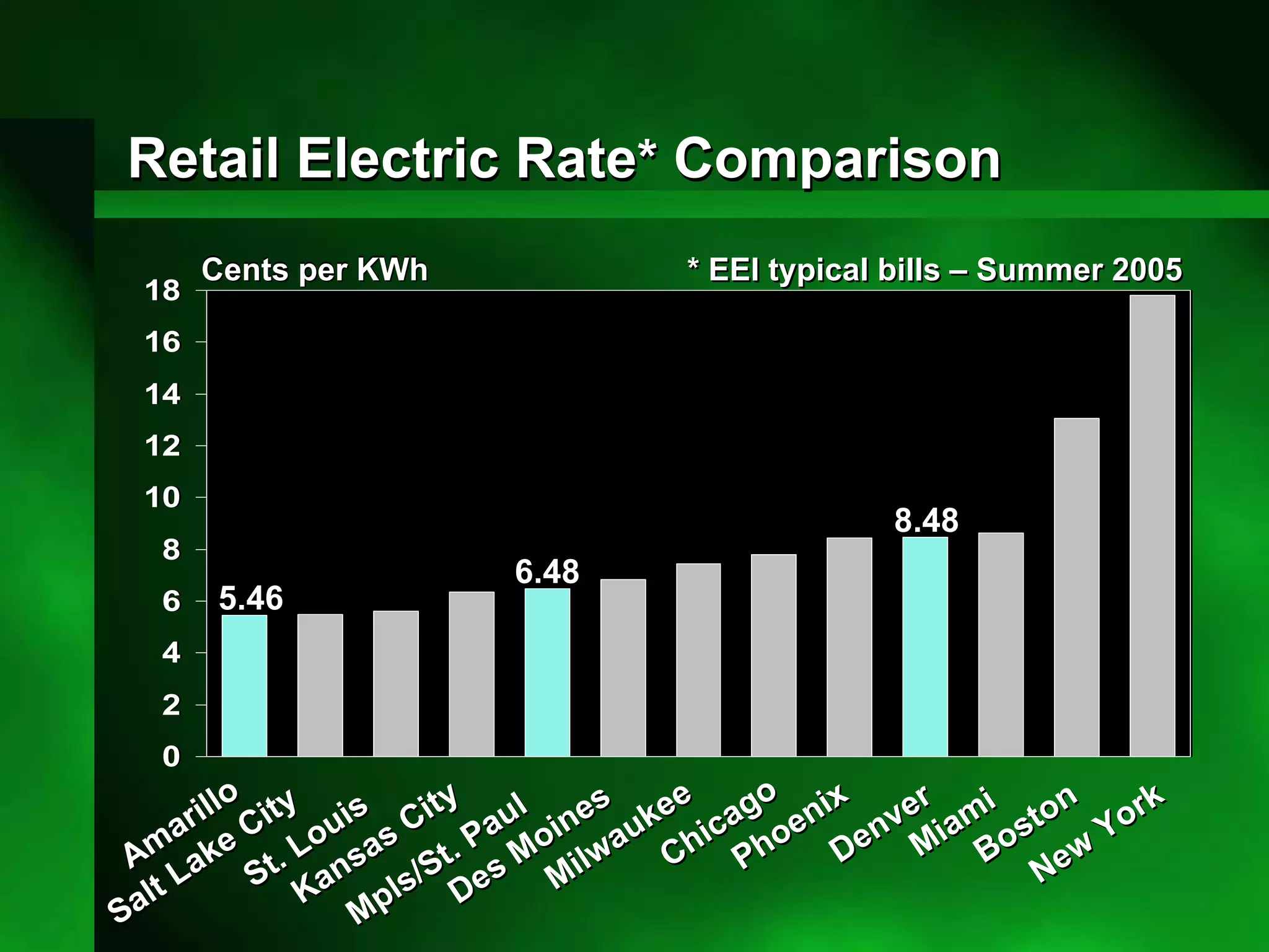 xcel energy Appendix