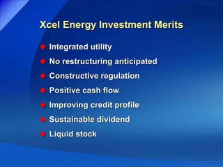 xcel energy  BofA_09/16/03