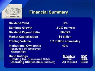 xcel energy  BofA_09/16/03