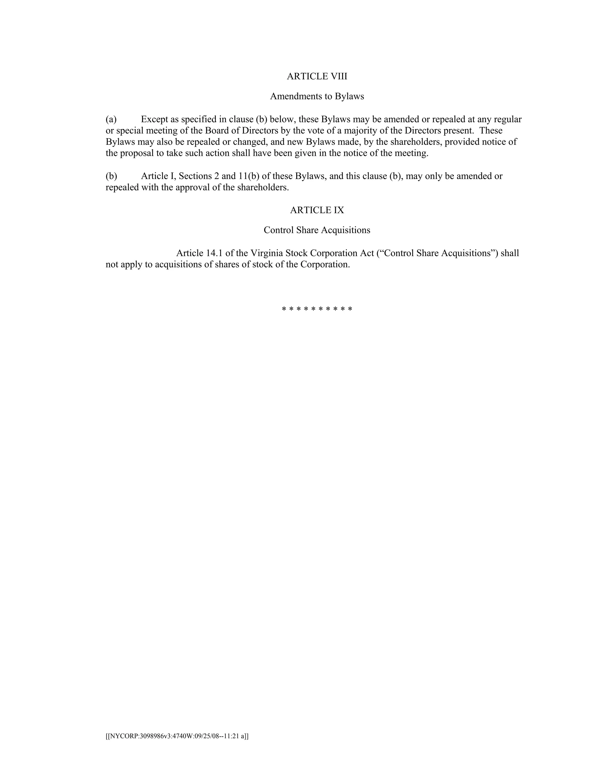 CSX By laws_amended092408