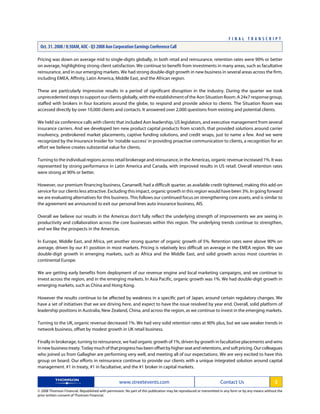 aon Transcript Q3 08