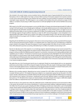 aon Transcript Q4 08