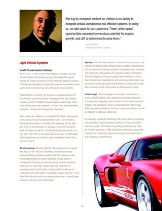 Arvinmeritor 2003 Annual Report