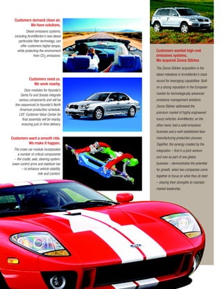 Arvinmeritor 2003 Annual Report