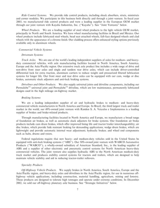 Arvinmeritor 2003 Annual Report