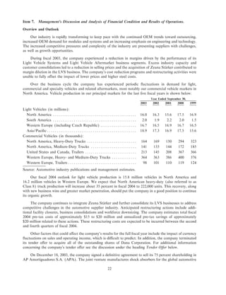 Arvinmeritor 2003 Annual Report