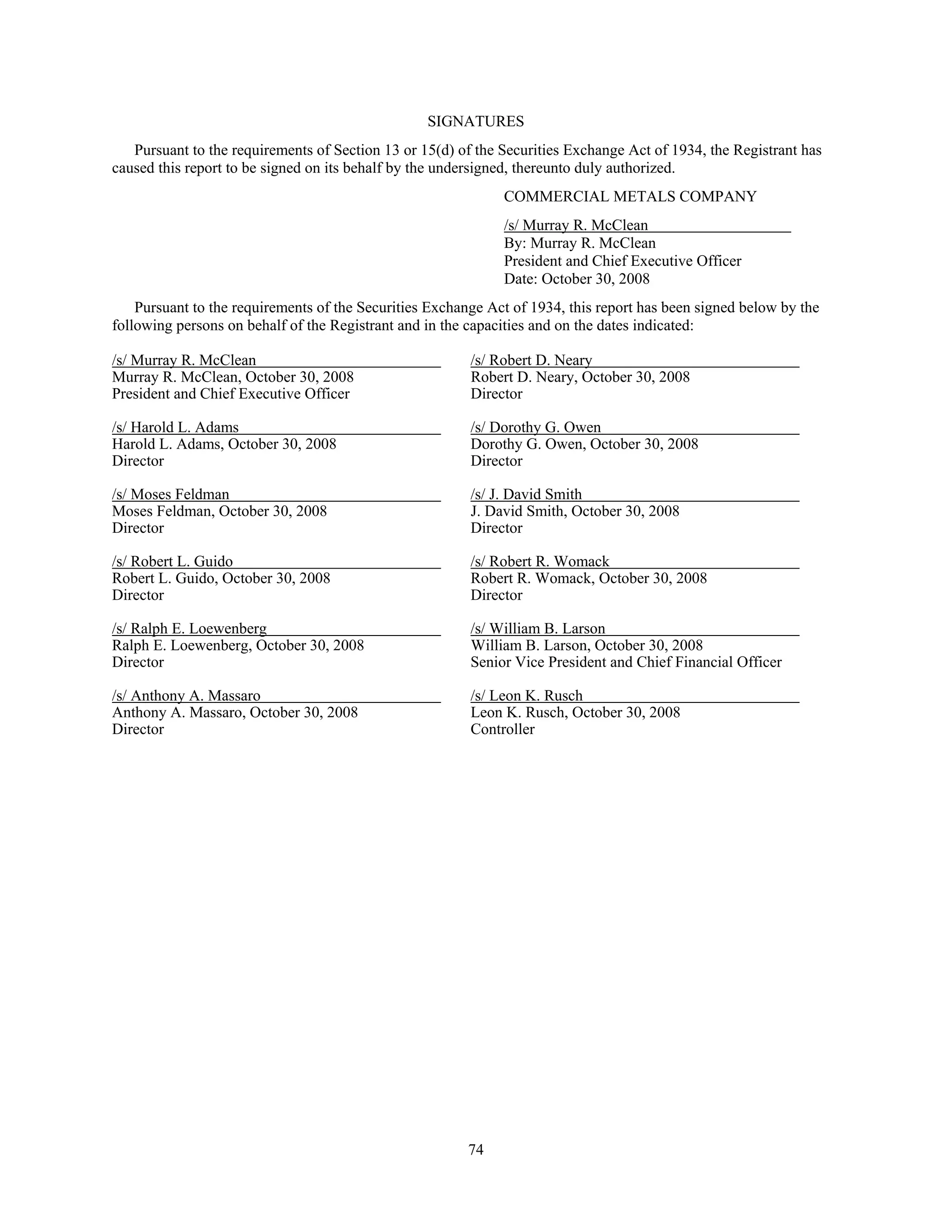 commercial metals E12CEF05-1876-41A8-9560-0FADE6D607D9_2008_AR