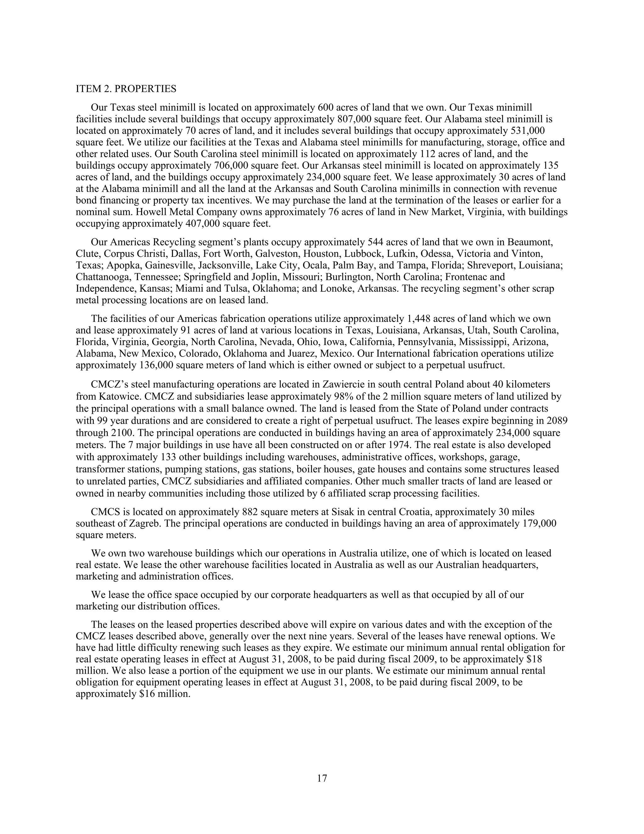 commercial metals E12CEF05-1876-41A8-9560-0FADE6D607D9_2008_AR