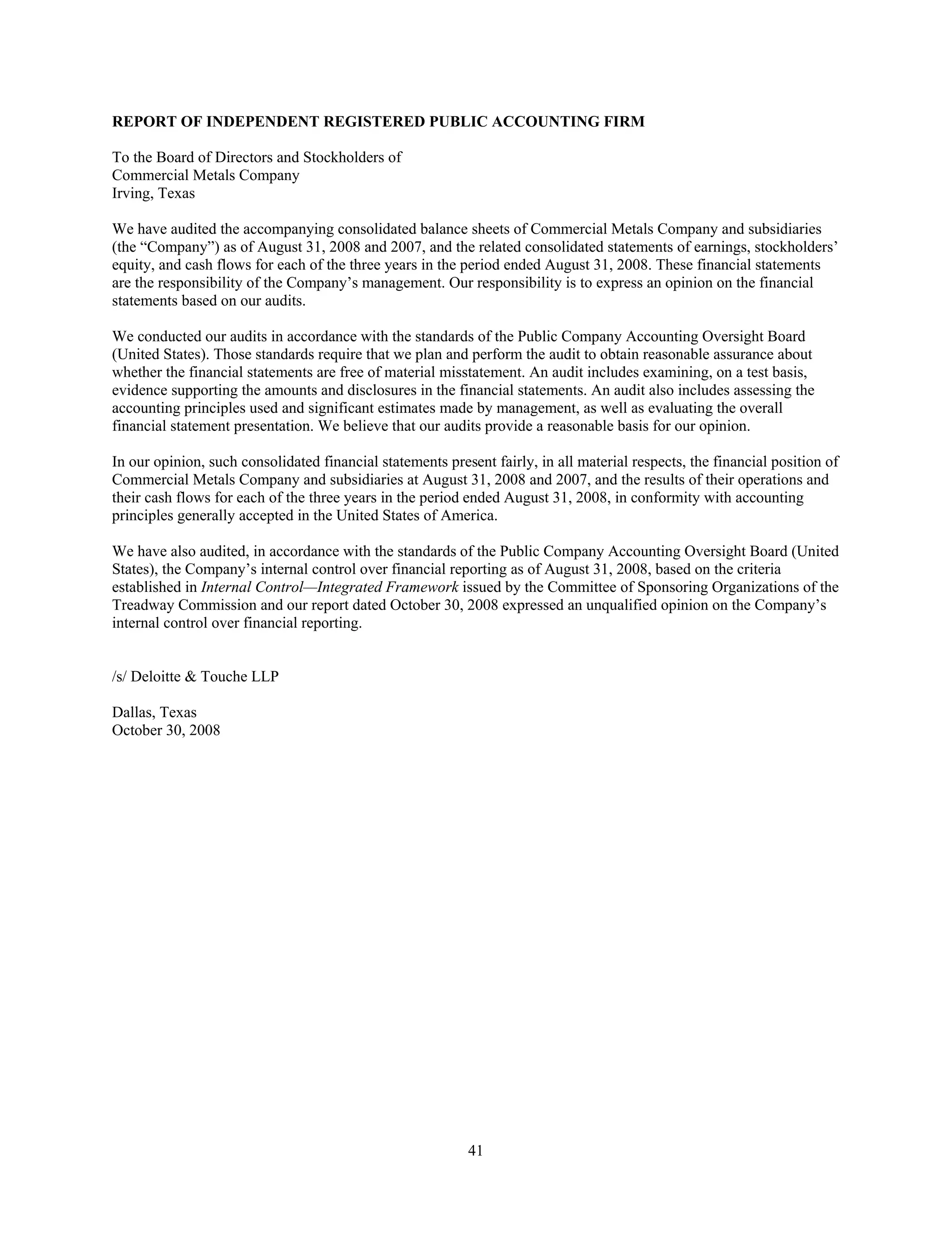 commercial metals E12CEF05-1876-41A8-9560-0FADE6D607D9_2008_AR