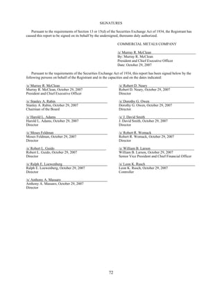 commercial metals 2007_AR