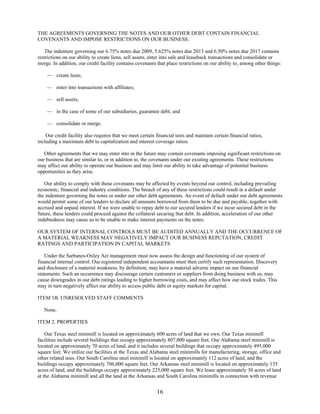 commercial metals 2007_AR