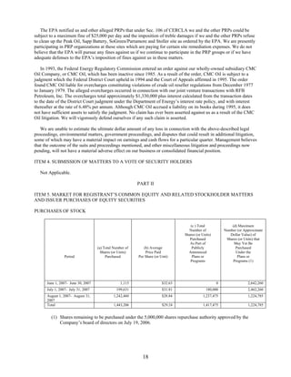 commercial metals 2007_AR