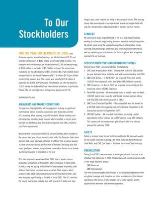 commercial metals 2007_AR