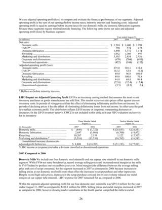 commercial metals 2007_AR