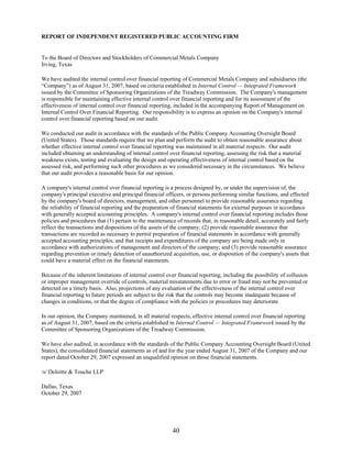 commercial metals 2007_AR